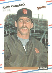 1988 Fleer Baseball Cards      579     Keith Comstock